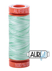 Aurifil Cotton Thread — Colour 4661 Mint Julep Variegated