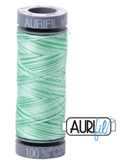 Aurifil Cotton Thread — Colour 4661 Mint Julep Variegated