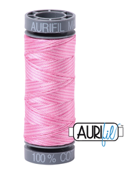 Aurifil Cotton Thread — Bubblegum (Variegated) 3660 — Small 28wt