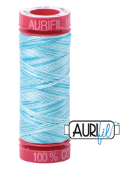 Aurifil Cotton Thread — Baby Blue Eyes (Variegated) 4663 - Small 12wt