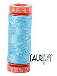 Aurifil Cotton Thread — Colour 4663 Baby Blue Eyes Variegated