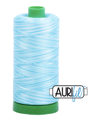 Aurifil Cotton Thread — Colour 4663 Baby Blue Eyes Variegated