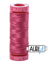 Aurifil Cotton Thread - Colour 2455 Medium Carmine Red