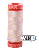 Aurifil Cotton Thread — Colour 4651 Bari Variegated