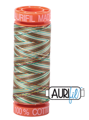 Aurifil Cotton Thread — Colour 4650 Leaves Variegated