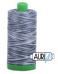 Aurifil Cotton Thread — Colour 4665 Graphite Variegated