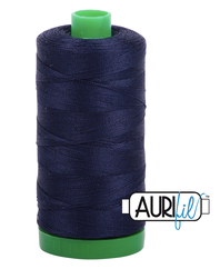 Aurifil Cotton Thread - Colour 2785 Very Dark Navy