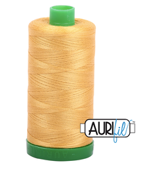 Aurifil Cotton Thread — Color 2134 Spun Gold