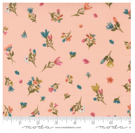 Songbook: A New Page - Tiny Floral in Pink by Fancy That Design House