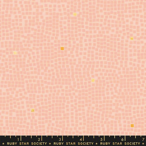 PIxel in Peach by Rashida Coleman Hale for Ruby Star Society