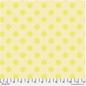 Neon Pom Poms in Moon Beam by Tula Pink for Free Spirit Fabrics