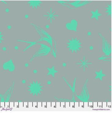 Neon Fairy Flakes in Spirit by Tula Pink for Free Spirit Fabrics