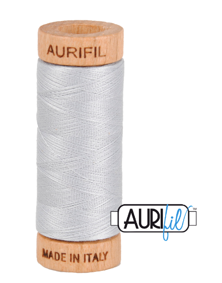 Aurifil Dove 2600 50wt Large Spool – Sew Much Moore