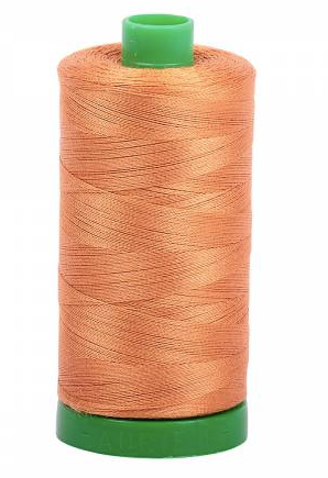 Aurifil Cotton Thread - Color 5009 Medium Orange