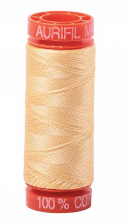 Aurifil Cotton Thread - Color 2130 Medium Butter