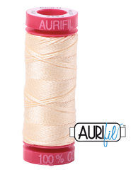 Aurifil Cotton Thread - Color 2123 Butter