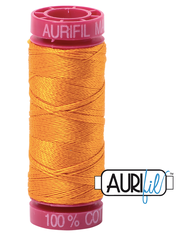 Aurifil Thread Solid - Yellow Orange -2145