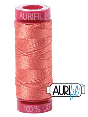 Aurifil Cotton Thread - Color 6729 Tangerine Dream