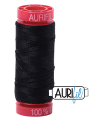 Aurifil Cotton Thread — Colour 2692 Black