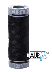 Aurifil Cotton Thread — Colour 2692 Black