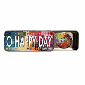 Timna Tarr O Happy Day Magnetic Needle Tin, Notion, Kaffe Fasset, [variant_title] - Mad About Patchwork