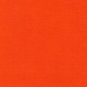 Kona Tangerine, Solid Fabric, Robert Kaufman, [variant_title] - Mad About Patchwork