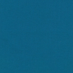 Kona Teal Blue, Solid Fabric, Robert Kaufman, [variant_title] - Mad About Patchwork