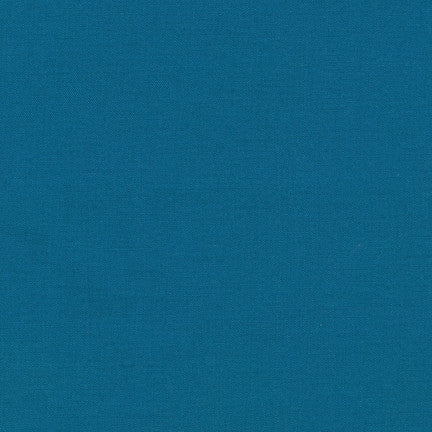 Kona Teal Blue, Solid Fabric, Robert Kaufman, [variant_title] - Mad About Patchwork