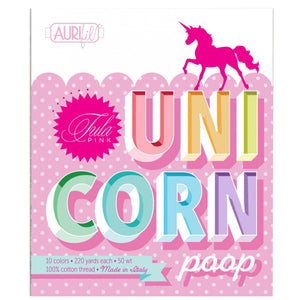 Unicorn Poop- 10 Aurifil Colours