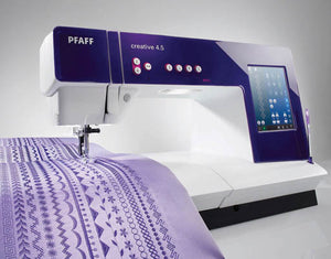 PFAFF® creative 4.5 with Embroidery Unit