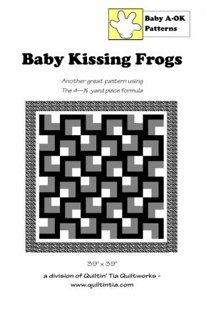 Baby Kissing Frog -  A OK 5 Yard Pattern