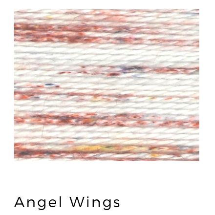 Angel Wings - Acorn Threads by Trailhead Yarns - 20 yds of 8 weight hand-dyed thread