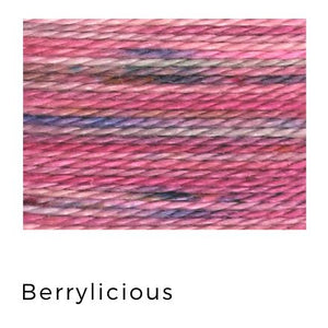 Berrylicious - Acorn Threads by Trailhead Yarns - 20 yds of 8 weight hand-dyed thread