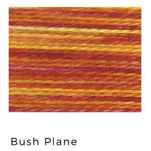 Bush Plane- Acorn Threads by Trailhead Yarns - 20 yds of 8 weight hand-dyed thread