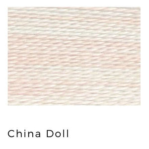 China Doll- Acorn Threads by Trailhead Yarns - 20 yds of 8 weight hand-dyed thread