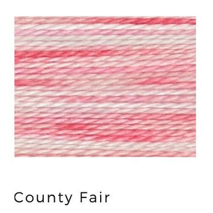 County Fair- Acorn Threads by Trailhead Yarns - 20 yds of 8 weight hand-dyed thread