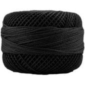 Presencia Perle 12 wt 0007 Black, Thread, Presencia, Default Title - Mad About Patchwork