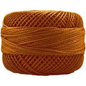 Presencia Perle 12 wt 1072 Dark Golden Brown, Thread, Presencia, [variant_title] - Mad About Patchwork