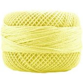 Presencia Perle 12 wt 1220 Lemon, Thread, Presencia, [variant_title] - Mad About Patchwork