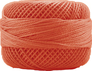 Presencia Perle 12 wt 1314 Apricot, Thread, Presencia, [variant_title] - Mad About Patchwork