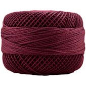 Presencia Perle 12 wt 1906 Cranberry, Thread, Presencia, [variant_title] - Mad About Patchwork