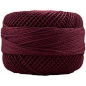 Presencia Perle 12 wt 1915 Dark Cranberry, Thread, Presencia, [variant_title] - Mad About Patchwork