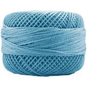 Presencia Perle 12 wt 3810 Medium Electric Blue, Thread, Presencia, [variant_title] - Mad About Patchwork