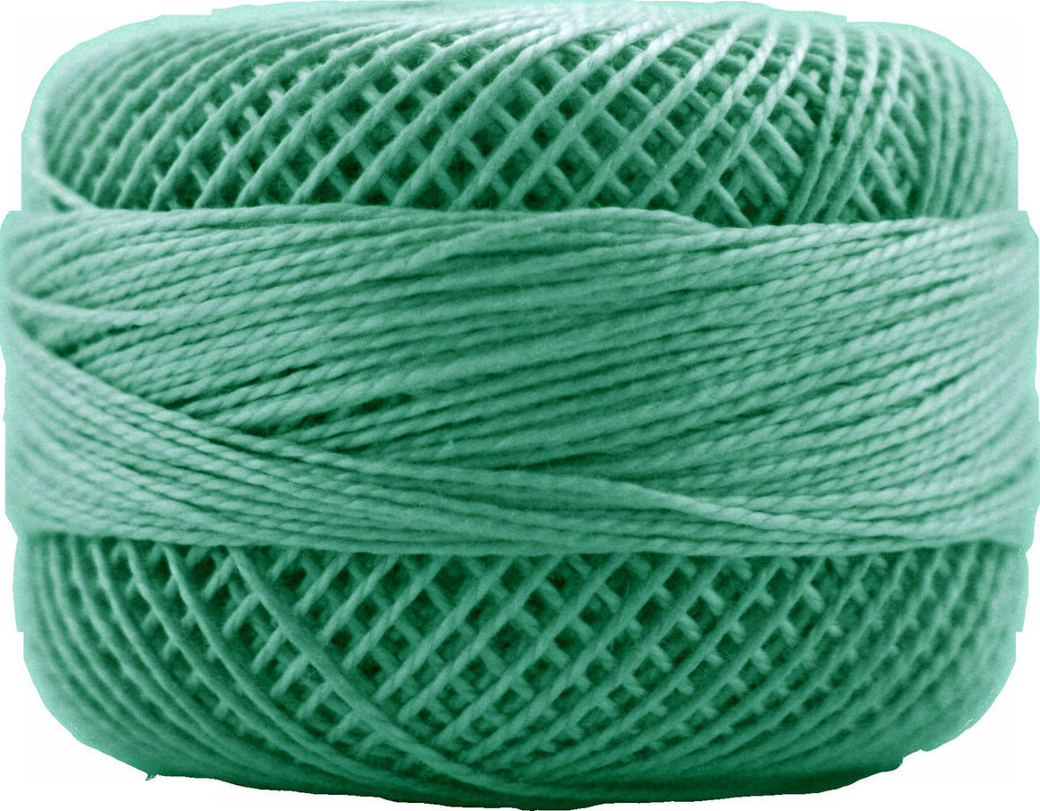 Presencia Perle 12 wt 4350 Emerald Green, Thread, Presencia, [variant_title] - Mad About Patchwork