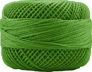 Presencia Perle 12 wt 4643 Kelly Green, Thread, Presencia, [variant_title] - Mad About Patchwork