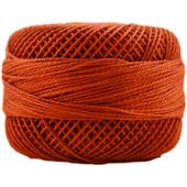 Presencia Perle 12 wt 7567 Medium Orange Spice, Thread, Presencia, [variant_title] - Mad About Patchwork