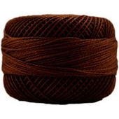 Presencia Perle 12 wt 7656 Dark Mahogany, Thread, Presencia, [variant_title] - Mad About Patchwork