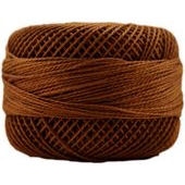 Presencia Perle 12 wt 7740 Dark Golden Brown, Thread, Presencia, [variant_title] - Mad About Patchwork