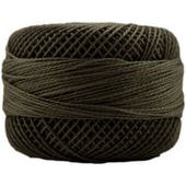 Presencia Perle 12 wt 8327 Dark Drab Green, Thread, Presencia, [variant_title] - Mad About Patchwork