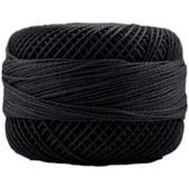 Presencia Perle 12 wt 8756 Almost Black, Thread, Presencia, [variant_title] - Mad About Patchwork